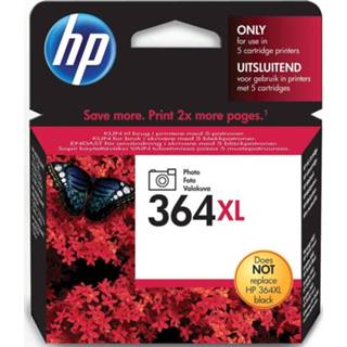 👉 HP inktcartridge 364XL, 290 foto's, OEM CB322EE, zwart foto
