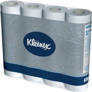 👉 Kleenex toiletpapier, 2-laags, 210 vellen, pak van 12 rollen