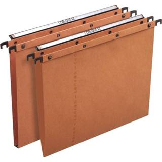 👉 L'Oblique hangmappen voor laden AZO tussenafstand 330 mm (A4), V-bodem, oranje
