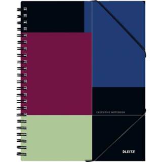 👉 Leitz Executive notitieboek Be Mobile, ft A4, geruit 5 mm