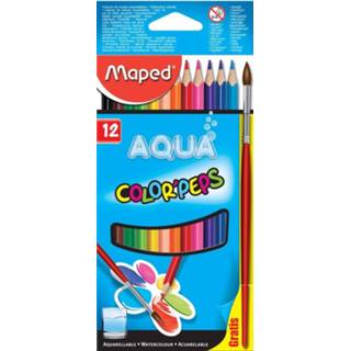 👉 Maped Aquarelpotlood Color'Peps Aqua 12 potloden