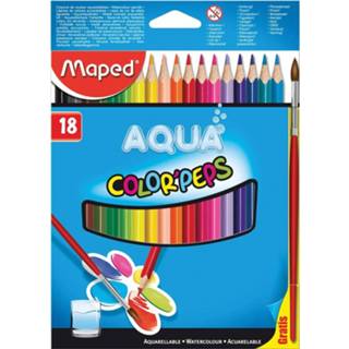 👉 Maped Aquarelpotlood Color'Peps Aqua 18 potloden