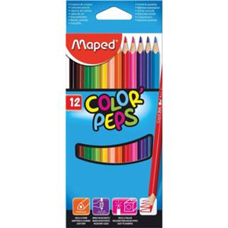 👉 Maped kleurpotlood Color'Peps 12 potloden