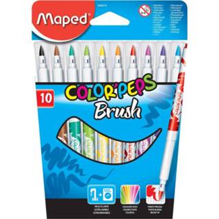 👉 Maped penseelstift Brush, 10 stuks in een kartonnen etui