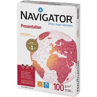 👉 Navigator Presentation presentatiepapier ft A4, 100 g, pak van 500 vel