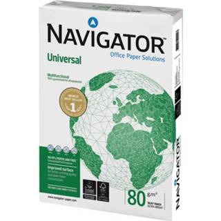 👉 Navigator Universal printpapier ft A4, 80 g, pak van 500 vel