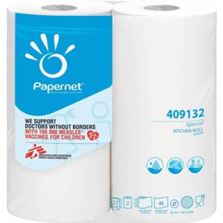 Papernet keukenrol Special, 2-laags, 48 vellen, pak van 2 rollen