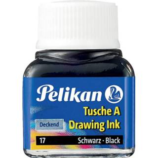 👉 Pelikan Oost-Indische inkt zwart, flesje van 10 ml