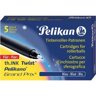 👉 Pelikan vulling voor Pelikano/Twist, blauw, doos met 5 stuks