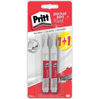 👉 Pritt correctiepen Pocket Pen, blister 1 + 1 gratis