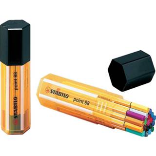 👉 STABILO point 88 fineliner, Big Point box, 20 stuks in geassorteerde kleuren