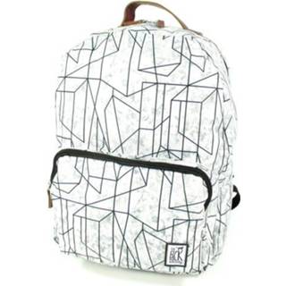 👉 Backpack grijs The Pack Society Classic Geometric Marble 8718803087211