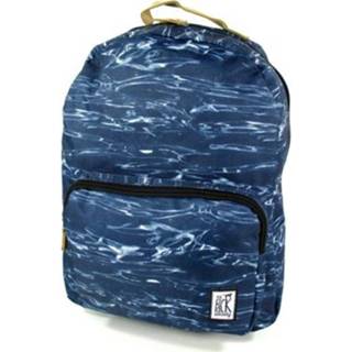 👉 Backpack blauw The Pack Society Classic waves allover 8718803087235