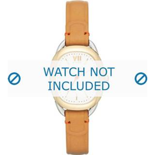 👉 Horlogeband leder leather onbekend cognac Fossil ES3558 + standaard stiksel 8719217034273