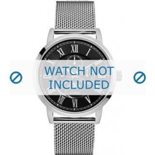 👉 Horlogeband staal zilver Guess W0871G1 Delancy 22mm 8719217110526