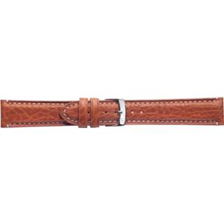 👉 Horlogeband bruin wit leder leather Morellato Miró U4124A81041CR22 / PMU041MIRO22 22mm + stiksel 8033288541868