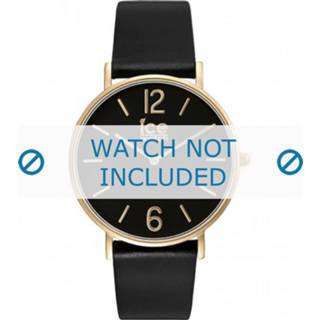 Ice Watch horlogeband CT.BGD.36.L.16 Leder Zwart 18mm