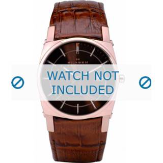 👉 Horlogeband bruin croco leder leather onbekend Skagen 759LRLD + stiksel 8719217094437