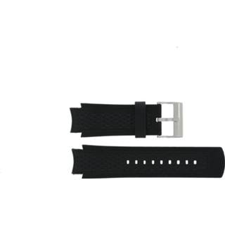 👉 Horlogeband zwart rubber onbekend Diesel DZ4024 / DZ4025 + standaard stiksel 8719217078932