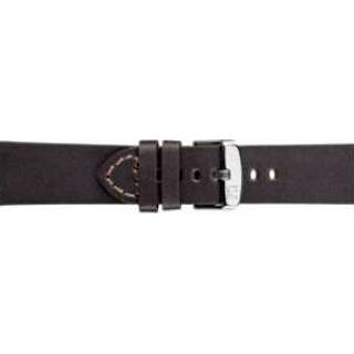 👉 Horlogeband bruin leder smooth leather Dark Brown Morellato Bramante X4683B90030CR24 / PMX030BRAMAN24 Glad Donkerbruin 24mm 8033288698708