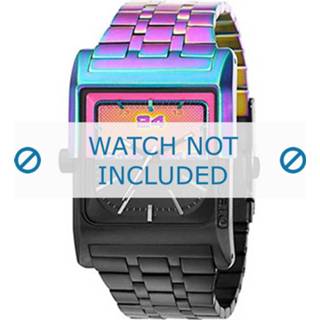 👉 Horlogeband multicolor staal metal Diesel DZ1348 30mm 8719217061781