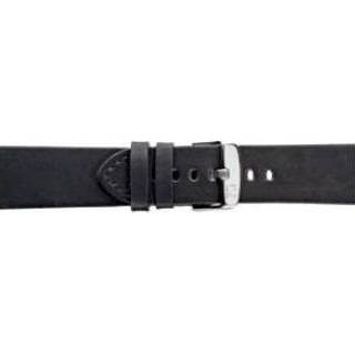 👉 Horlogeband zwart leder smooth leather Morellato Bramante X4683B90019CR22 / PMX019BRAMAN22 Glad 22mm 8033288698661