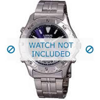 👉 Horlogeband staal zilver metal Lorus RVR033L9 / V071 0080 20mm 8719217092488