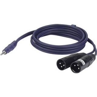 👉 Verloopkabel DAP FL46 1x Mini-jack naar 2x XLR male 6m 8717748292285