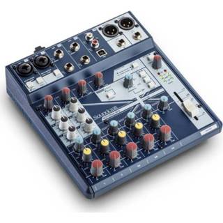 Soundcraft PA mixer met effecten Notepad-8FX Soundcraft Notepad-8FX PA mixer met effecten
