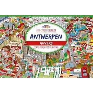Antwerpen, creatief kleuren voor volwassenen. anti-stress kleurblok, NVT, Paperback 9789461886033