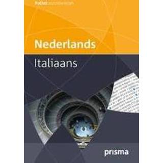 👉 Pocketwoordenboek Prisma Nederlands-Italiaans. G. Visser-Boezaardt, Paperback 9789049100773
