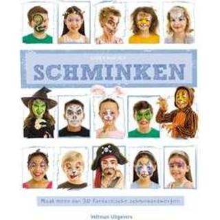 👉 Schminken. maak meer dan 30 fantastische schminkontwerpen, Karen Harvey, Hardcover 9789048312634