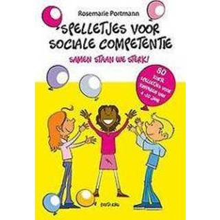 👉 Kinderen Spelletjes voor sociale competentie. samen staan we sterk, 80 korte van 4-10 jaar, Rosemarie Portmann, Paperback 9789088401435