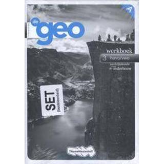 👉 De Geo 3: havo/vwo: Combipakket werkboek. W.B. ten Brinke, Paperback