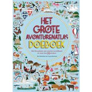 👉 Het Grote Avonturenatlas Doeboek. Letherland, Lucy, Hardcover