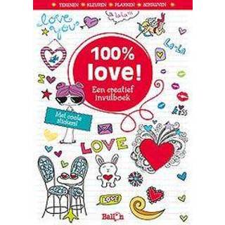 👉 Mijn creatief invulboek - 100% love. Paperback