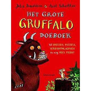 👉 Het grote Gruffalo Doeboek. vol spellen, puzzels, tekenopdrachten en nog veel meer!, Julia Donaldson, Hardcover
