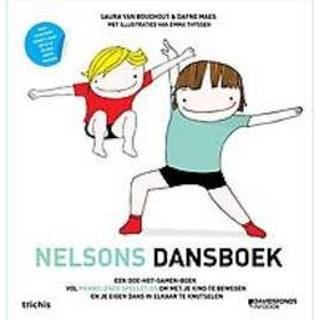 👉 Nelsons dansboek. een doe-het-samen-boek vol prikkelende spelletjes om met je kind te bewegen en je eigen dans in elkaar te knutselen, Van Bouchout, Laura, Hardcover