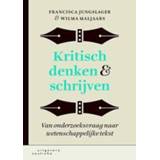 👉 Kritisch denken & schrijven. van onderzoeksvraag naar wetenschappelijke tekst, Maljaars, Wilma, Paperback