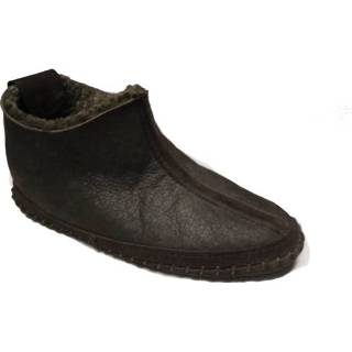 👉 Pantoffels donkerbruin Pantoffel nursey hoog