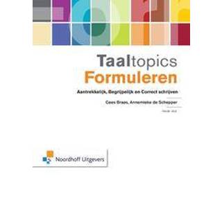 👉 Taaltopics formuleren. aantrekkelijk, begrijpelijk en correct schrijven, De Schepper, Annemieke, Hardcover