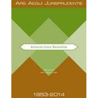 👉 Jurisprudentie intellectuele eigendom 1953-2014. Paperback