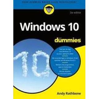 👉 Windows 10 voor dummies. Rathbone, Andy, Paperback 9789045353203