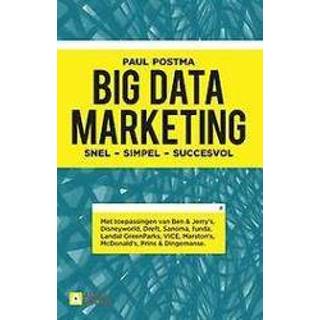 👉 Big data marketing. snel - simpel succesvol, Postma, Paul, Hardcover 9789492196200