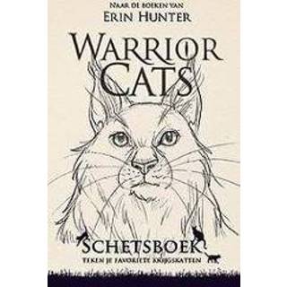 👉 Schetsboek Warrior Cats schetsboek. stap voor instructies, Hardcover 9789059243330
