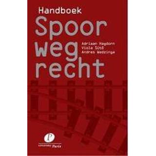 👉 Handboek Spoorwegrecht. Adriaan Hagdorn, Hardcover 9789462511279