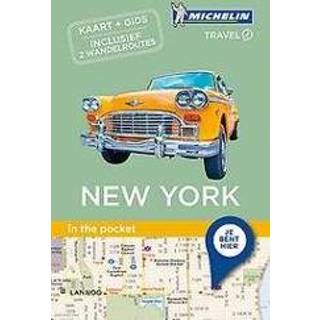 👉 Michelin in the pocket - New York. Kaart + gids Inclusief 2 wandelroutes, Paperback 9789401439831