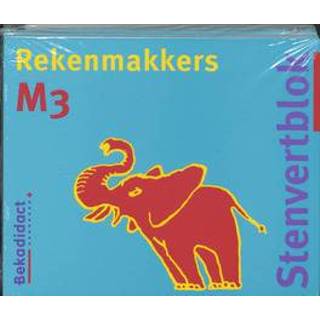 👉 Rekenmakkers set 5 ex: M3: Leerlingenboek. Stenvertblok, M. van der Borgh, Paperback