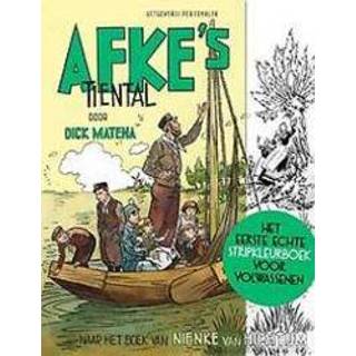 👉 Afke's Tiental. het eerste echte stripkleurboek voor volwassenen, MATENA, DICK, HICHTUM, NIENKE VAN, Paperback 9789079287499
