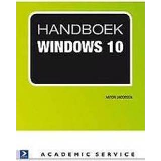 👉 Handboek Windows 10. Jacobsen, Anton, Paperback 9789462451322